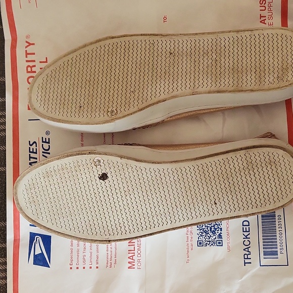 INC International Concepts Womens Size 8.5 Rose Gold, Samme Slip-On Sneakers use - Picture 2 of 4